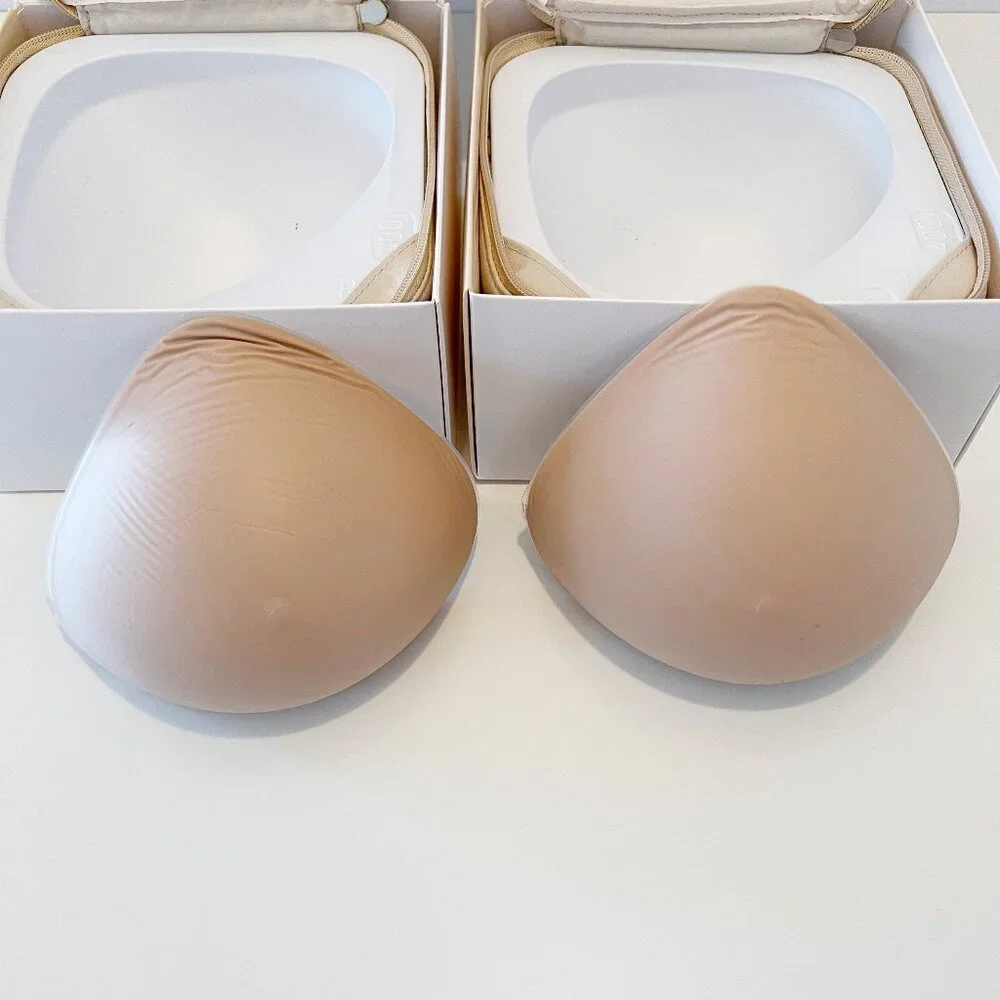 Amoena Prosthetic Breast Forms for Mastectomy, Set of 2, Natura Xtra Light 2S - Picture 4 of 5